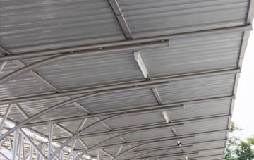 installing Tynant metal roofing